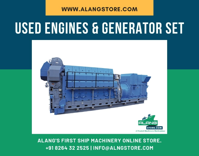 ENGINES & GENERATOR SET - Alang Store
