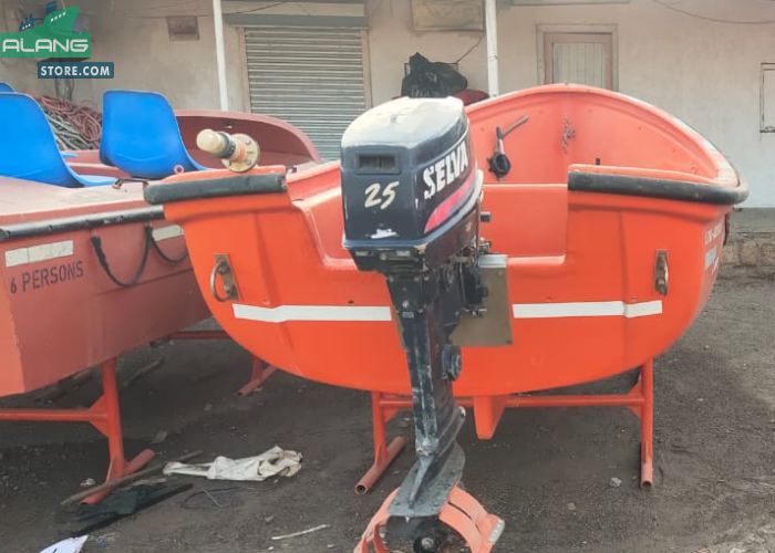 ALANG Boat with 25 hp engine  Marine Boat - Alangstore