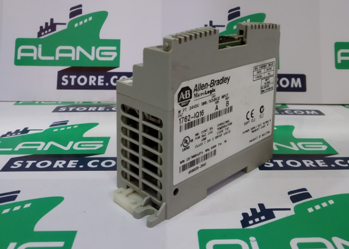 ALLEN-BRADLEY  1762-IQ16 SER-A REV-B  A REV B INPUT  MODULE 