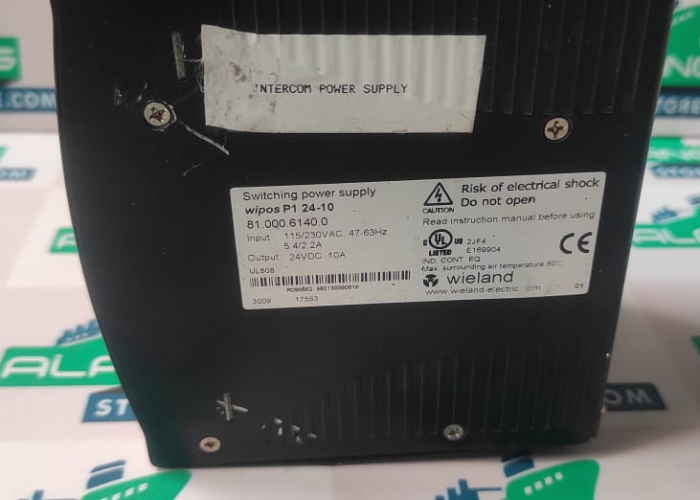 WIELAND WIPOS P1 24-10 SWITCHED-MODE POWER SUPPLY