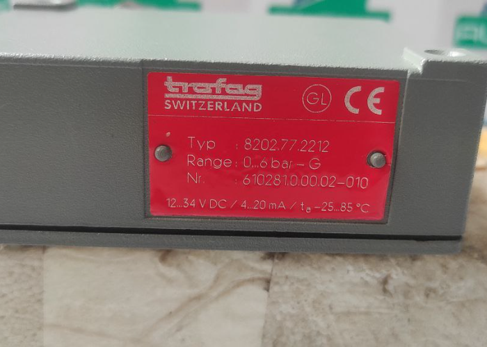 TRAFAG  8202.77.2212  PRESSURE TRANSMITTER