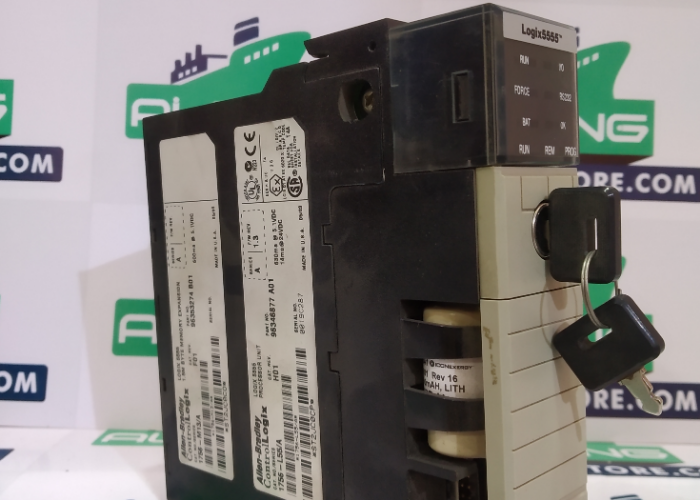 ALLEN-BRADLEY  1756-L55/A CAT.REV-H01 CONTROLLOGIX POCESSOR UNIT