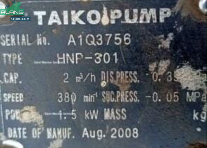 TAIKO HNP- 301  SCREW PUMPS