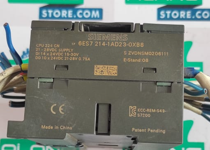 SIEMENS  6ES7 214-1AD23-0XB8 DIGITAL INPUT MODULE MODULE 