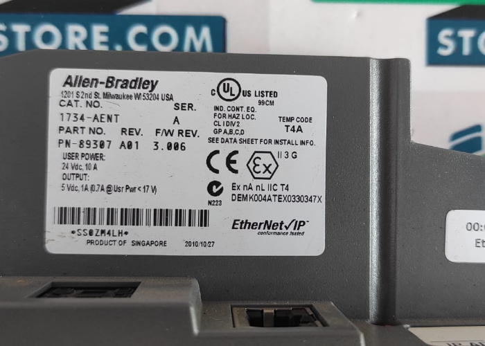 ALLEN-BRADLEY  1734-AENT  NETWORK ADAPTER