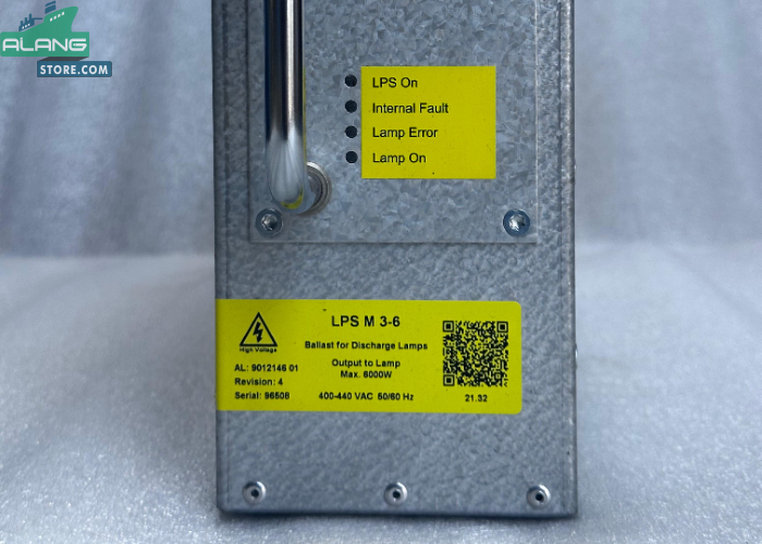 ALFA LAVAL LPS M 3-6  9012146 01 REV 4 LAMP POWER SUPPLY 