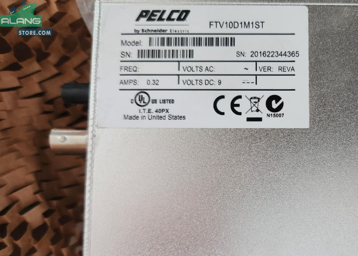 PELCO BY SCHNEIDER ELECTRIC FTV10D1M1ST  FIBER OPTIC TRANSMITTER 1 CHANEL