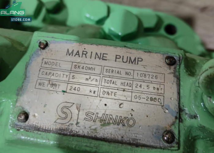 Shinko SK 40MH  BOILER FEED WATER PUMP