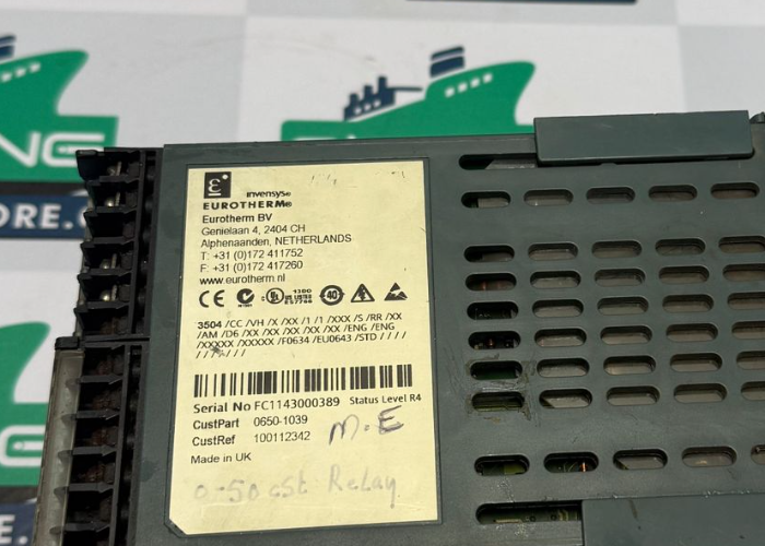 Eurotherm VAF 3504  TEMPERATURE CONTROLLER