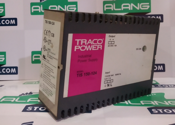 TRACO  TIS 150-124 DIN RAIL PANEL MOUNT 6A POWER SUPPLY