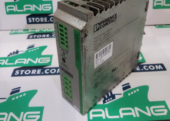 PHOENIX  PS/3AC/24DC/5 AC/DC DIN RAIL 24V-5A POWER SUPPLY - Alangstore