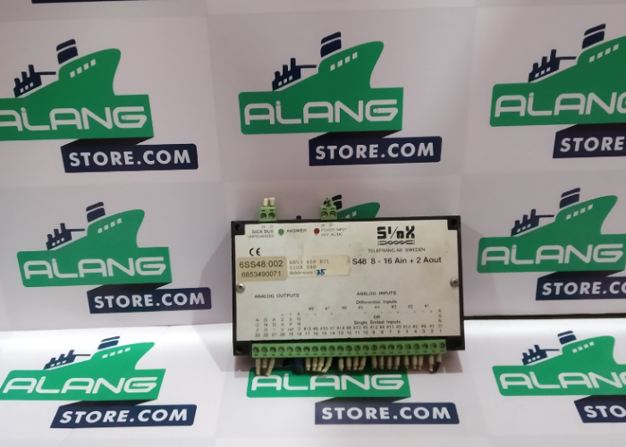 S I/O X S48 8-16AIN+2  TELEFRANG AB SERDAN ANALOGUE INPUTS  MODULE - Alangstore