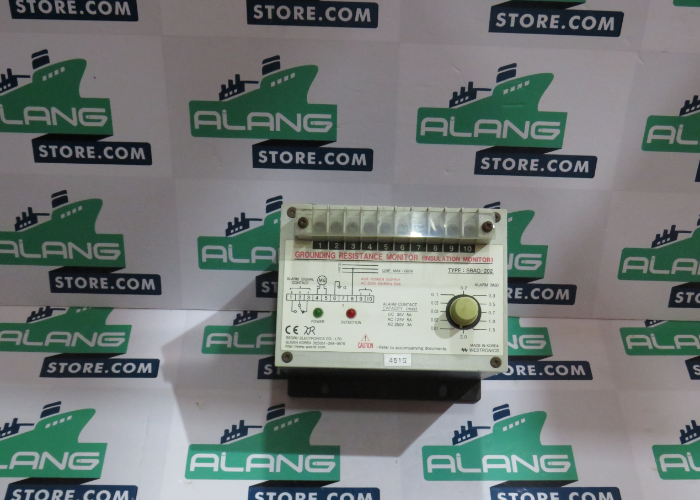 WESTRONICS SBAG-202 - AC 220V GROUNDING RESITANCE MONITOR - INSULTION MONITOR - Alangstore