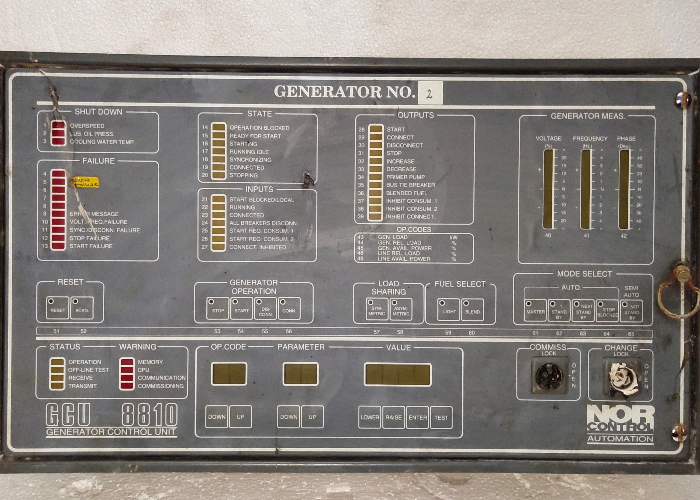 NOR CONTROL  GCU 8810  CONTROL - Alangstore