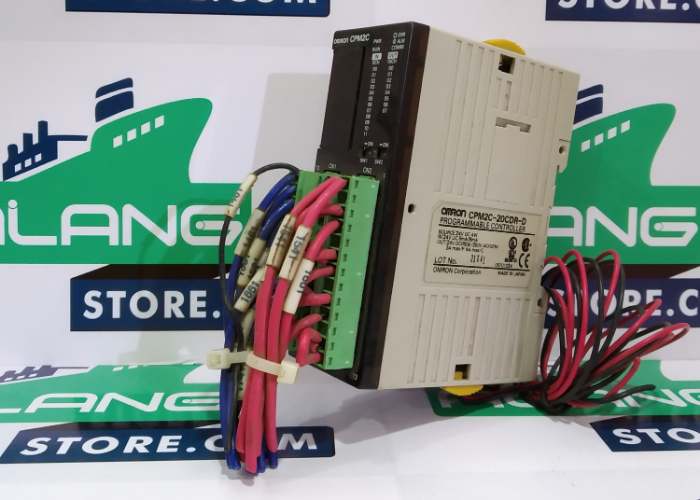 OMRON  CPM2C-20DCR-D EXPANSION PLC MODULE 
