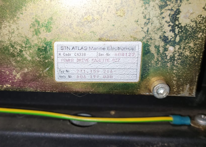 STN ATLAS ELECTRONIC 271.159 216 POWER DRIVE CASETTE 827 CPU