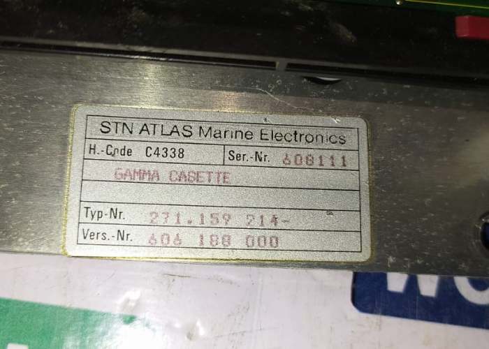 STN ATLAS ELECTRONIC 271.159 214 GAMMA CASETTE CPU
