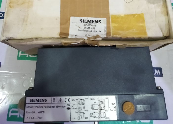 SIEMENS  6DR4000 SIPART PS2 I/P POSITIONER