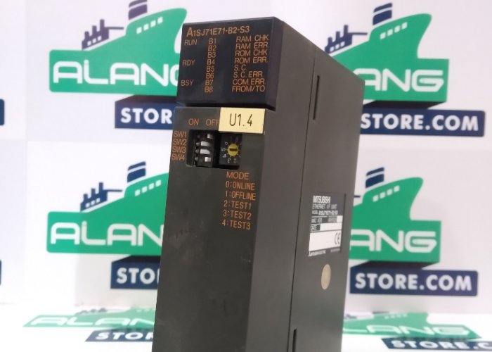 MITSUBISHI  A1SJ71E71-B2-S3 ETHRNT INTRFACE  MODULE 