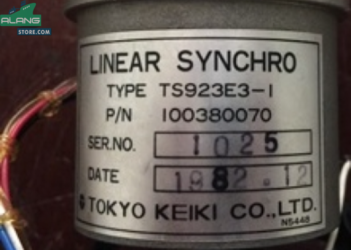 TOKYO KEIKI TS8923E3-1 LINEAR SYNCHRO MOTOR AUTOPILOT - Alangstore
