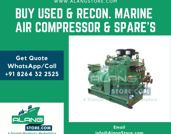 MARINE AIR COMPRESSOR Ship machinery- Alang Store